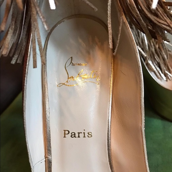 Christian Louboutin Forever Tina Peep toe 41 - Picture 7 of 10